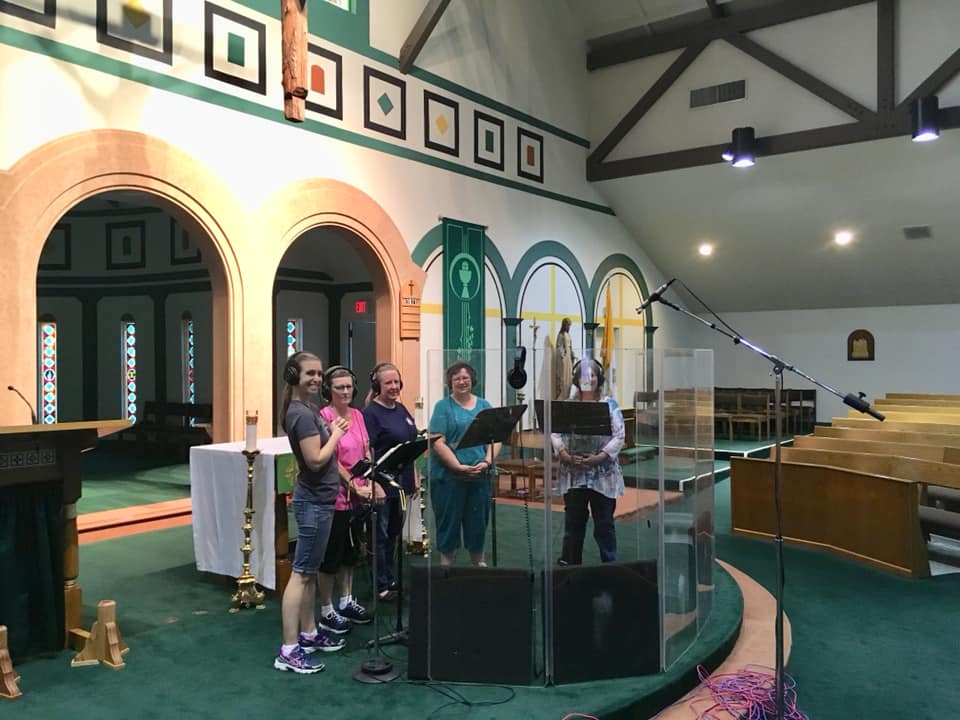 Photo of Vocal Recording at St Jerome Catholic